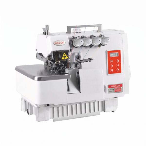 Singer S8150-Y Industrial 5-Thread Overlock Machine (Direct Drive)