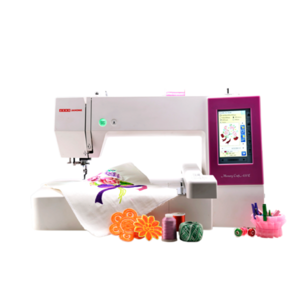 Usha Janome Memory Craft 450E Computerized Embroidery Machine