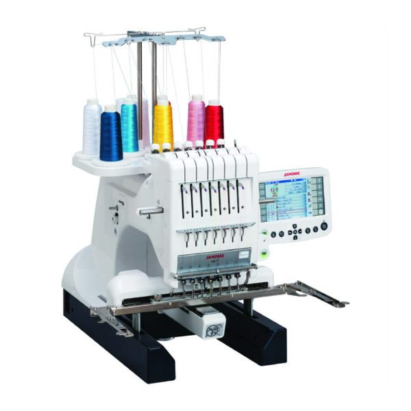 Usha Janome MB-7E Multi-Needle Embroidery Machine (7 Needle, Professional)